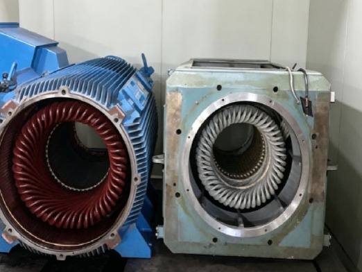 某核电 480kW 高压电机定子大修